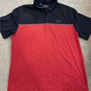 Jordan Men's Polo in Red and Black